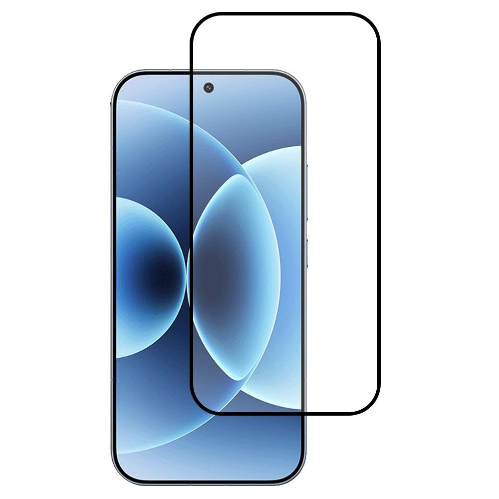 Xiaomi 17T Skærmbeskyttelsesglas - Gennemsigtig / Sort Kant