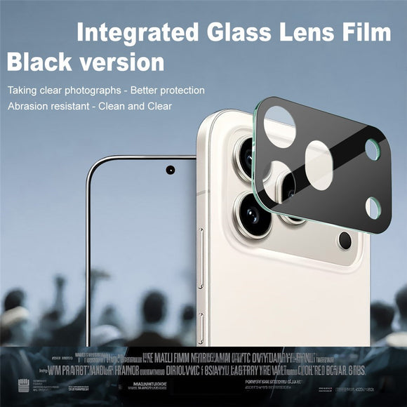 Honor 600 Pro IMAK Beskyttelsesglas til Kameralinse - Sort