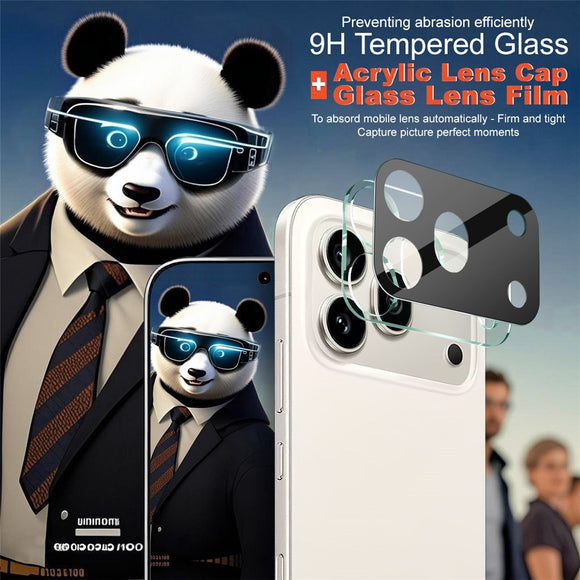 Honor 600 Pro IMAK Beskyttelsesglas til Kameralinse - Sort