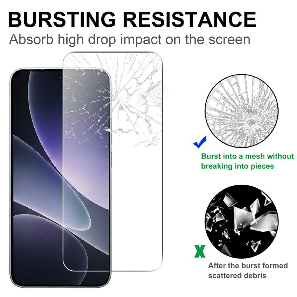 Xiaomi 17T Pro Hærdet Beskyttelsesglas - Gennemsigtig