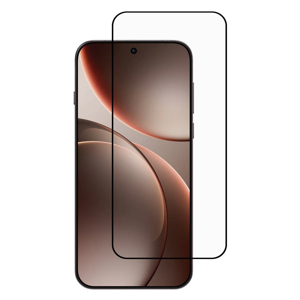 OPPO Find X9 Ultra Skærmbeskyttelsesglas - Gennemsigtig / Sort Kant