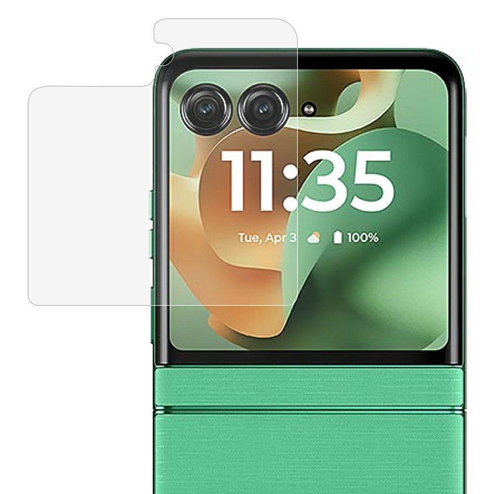 Motorola Razr 70 Beskyttelsesglas til Frontskærmen - Gennemsigtig