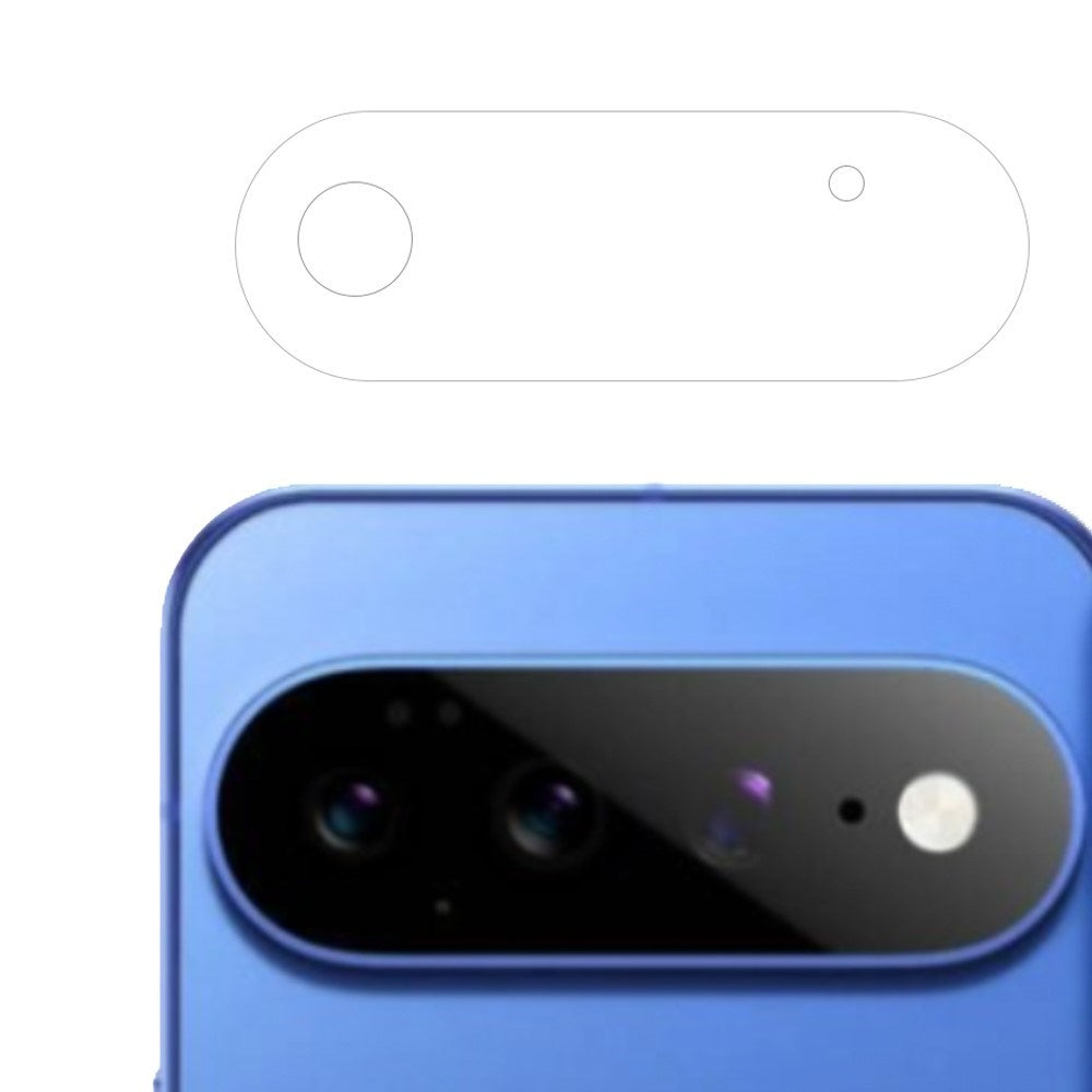 Google Pixel 11 Pro XL Beskyttelsesfilm til Kameralinse - Gennemsigtig