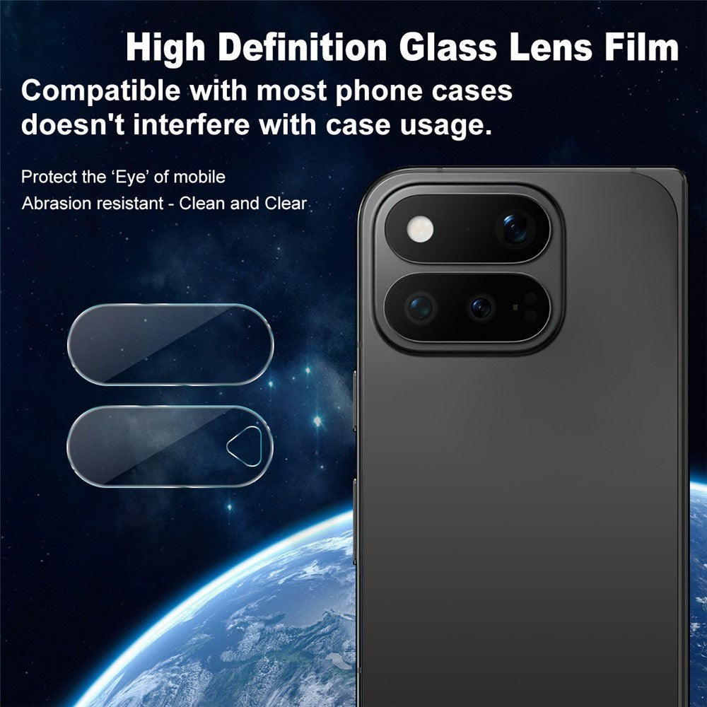 Google Pixel 11 Pro Fold IMAK Kameralinsebeskyttelse - Gennemsigtig