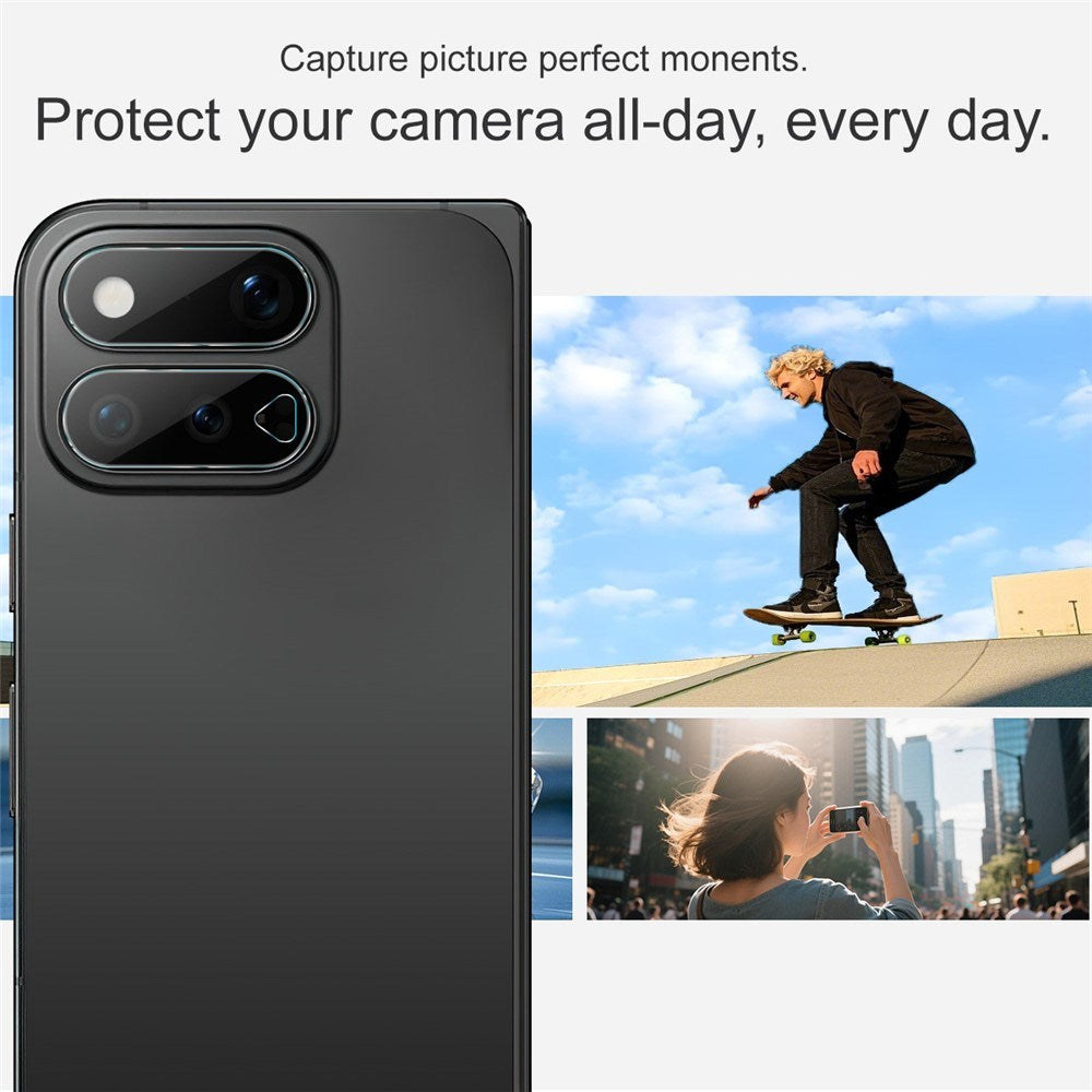 Google Pixel 11 Pro Fold IMAK Kameralinsebeskyttelse - Gennemsigtig