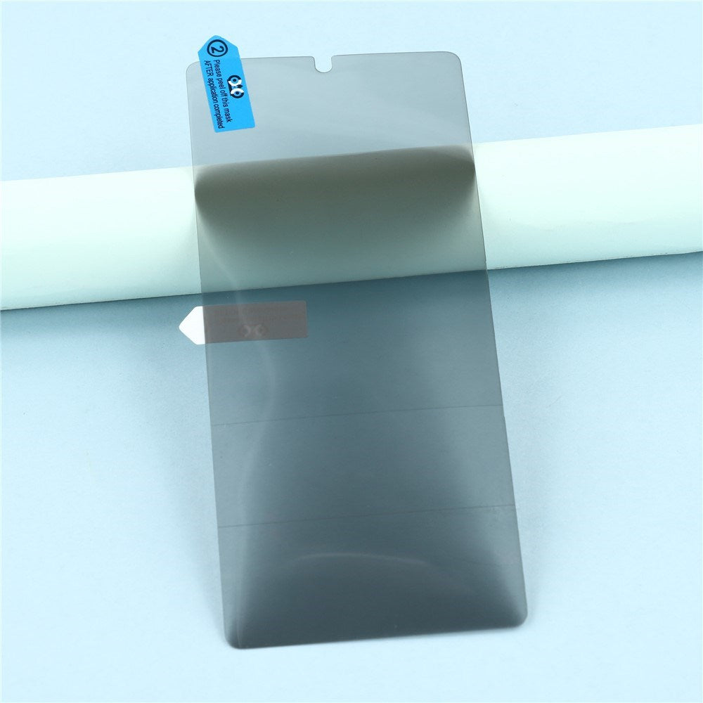 Samsung Galaxy Z Flip8 Beskyttelsesfilm m. Privacy - 2 Dele - Gennemsigtig