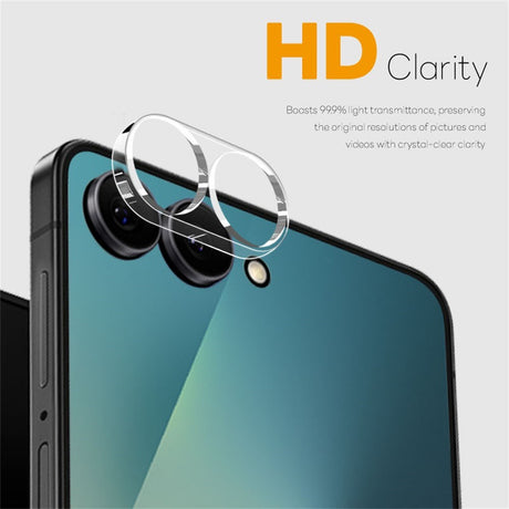 Samsung Galaxy Z Flip8 NORTHJO Hærdet Kameralinseglas - 2 stk. - Gennemsigtig