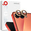 Samsung Galaxy Z Flip8 NORTHJO Kameralinsebeskyttelse - Metal & Glas - Guld