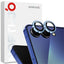 Samsung Galaxy Z Flip8 NORTHJO Kameralinsebeskyttelse - Metal & Glas - Blå
