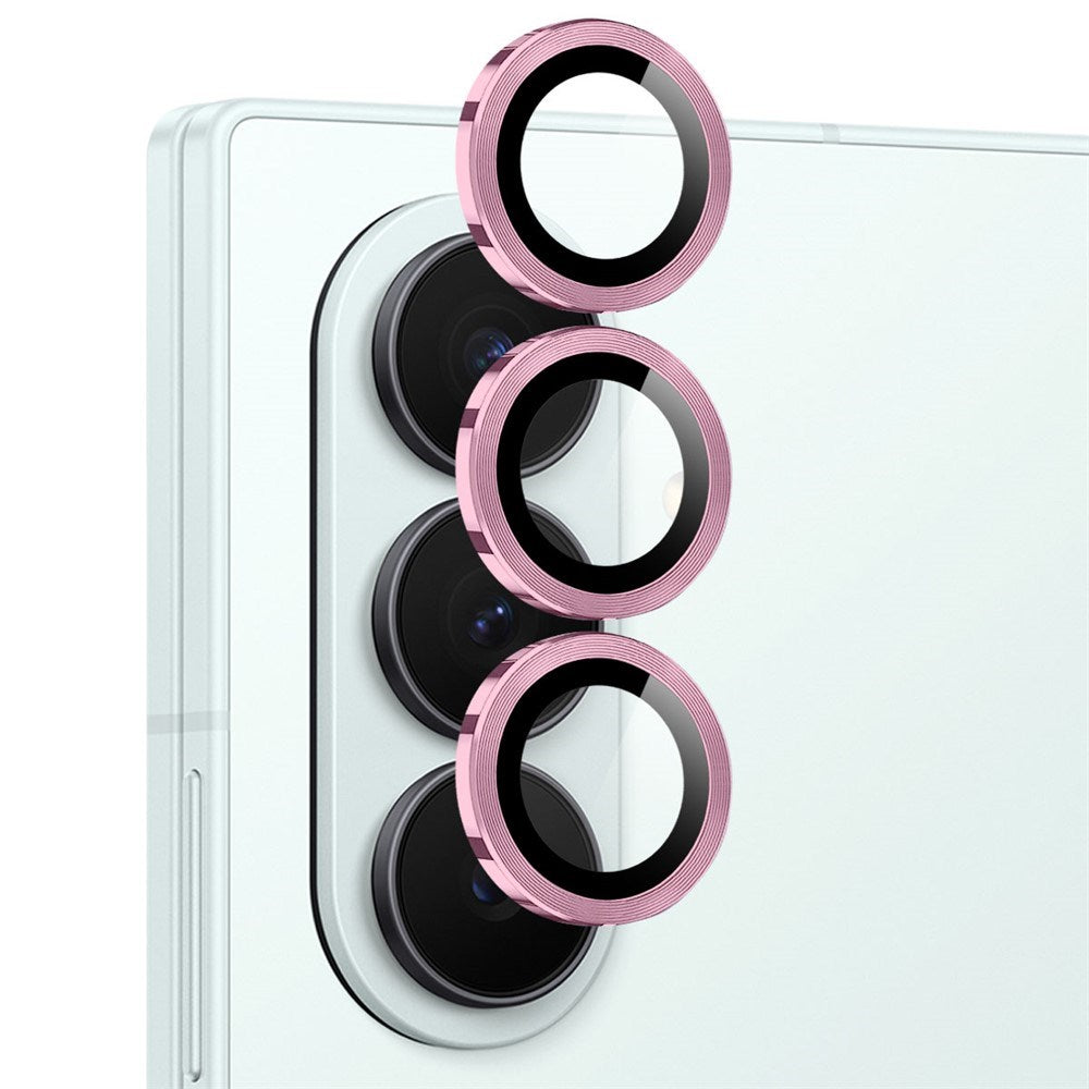 Samsung Galaxy Z Fold8 Ultra NORTHJO Kameralinsebeskyttelse - Metal & Glas - Lyserød