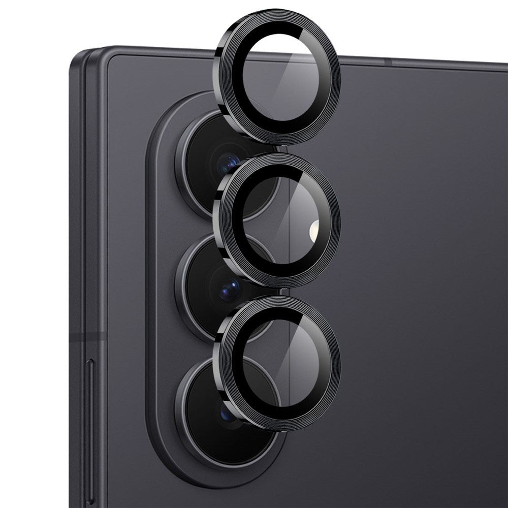 Samsung Galaxy Z Fold8 Ultra NORTHJO Kameralinsebeskyttelse - Metal & Glas - Sort