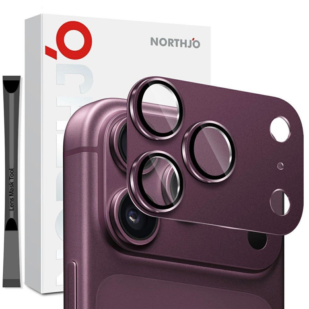 iPhone 18 Pro NORTHJO Kameralinsebeskyttelse - Lilla