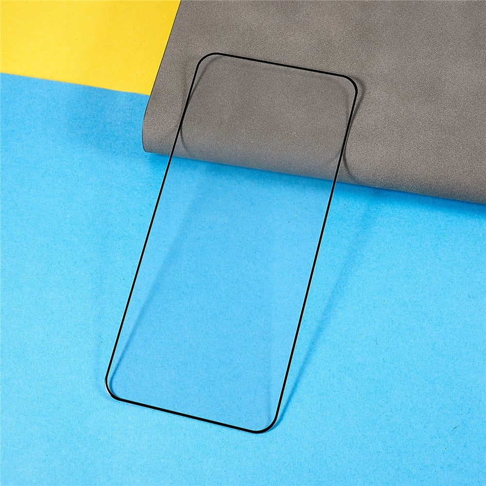 Motorola Moto G37 / G47 Skærmbeskyttelse m. Sort Kant - Gennemsigtig