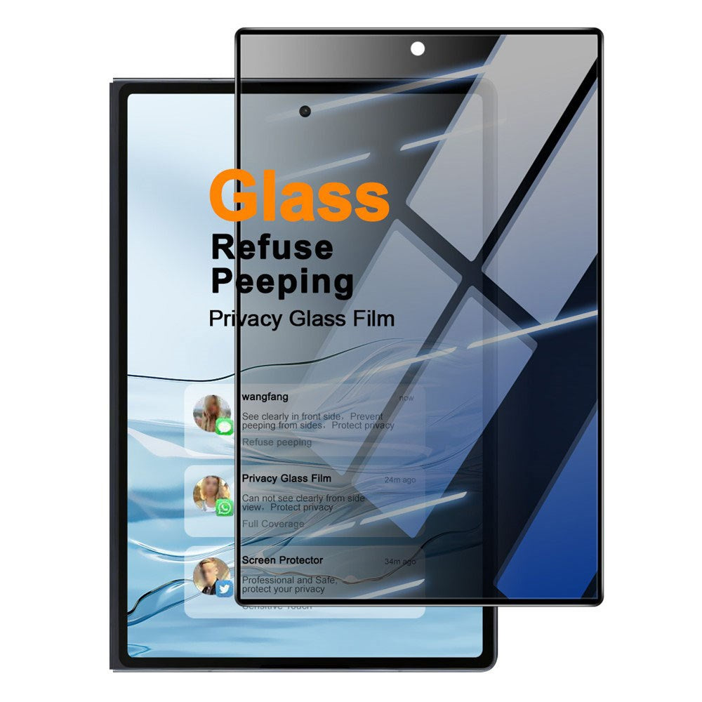 Samsung Galaxy Z Fold8 IMAK Privacy Skærmbeskyttelsesglas - Gennemsigtig
