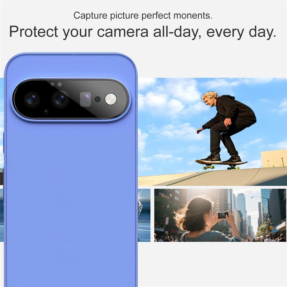 Google Pixel 11 IMAK Kameralinsebeskyttelse - Sort
