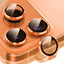 iPhone 18 Pro Kameralinsebeskyttelse - Metal & Glas - Orange