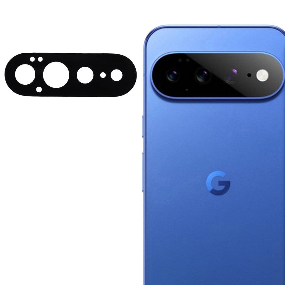 Google Pixel 11 Pro XL Hærdet Kameralinsebeskyttelsesglas - Sort