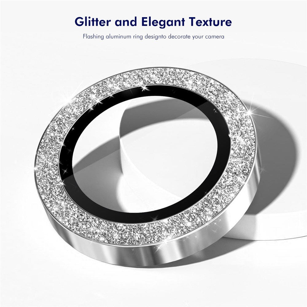 Samsung Galaxy Z Fold8 ENKAY Glitter Kameralinsebeskyttelse - Lyserød