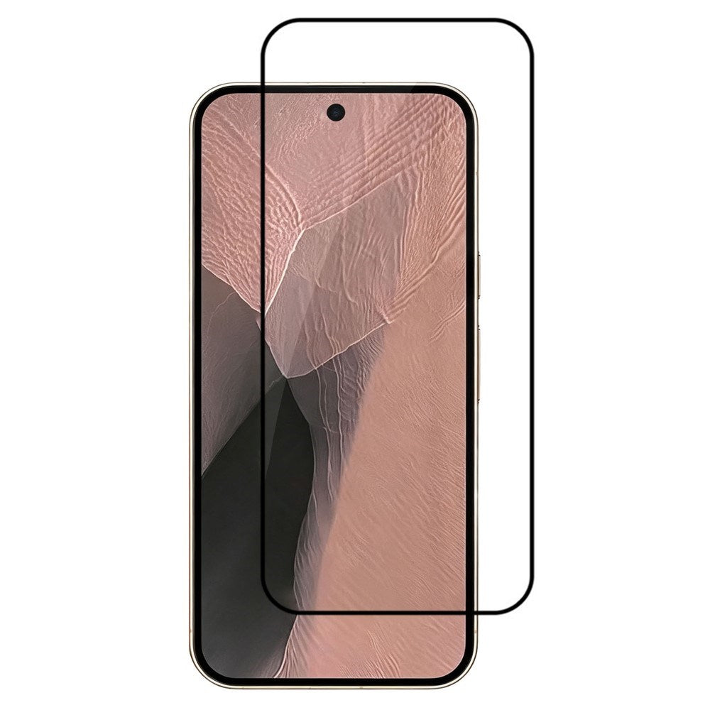 Google Pixel 11 Pro XL Skærmbeskyttelsesglas - Gennemsigtig / Sort Kant