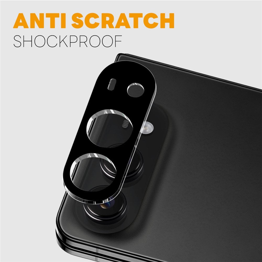 iPhone Fold NORTHJO Hærdet Kameralinseglas - 2 Stk. - Sort
