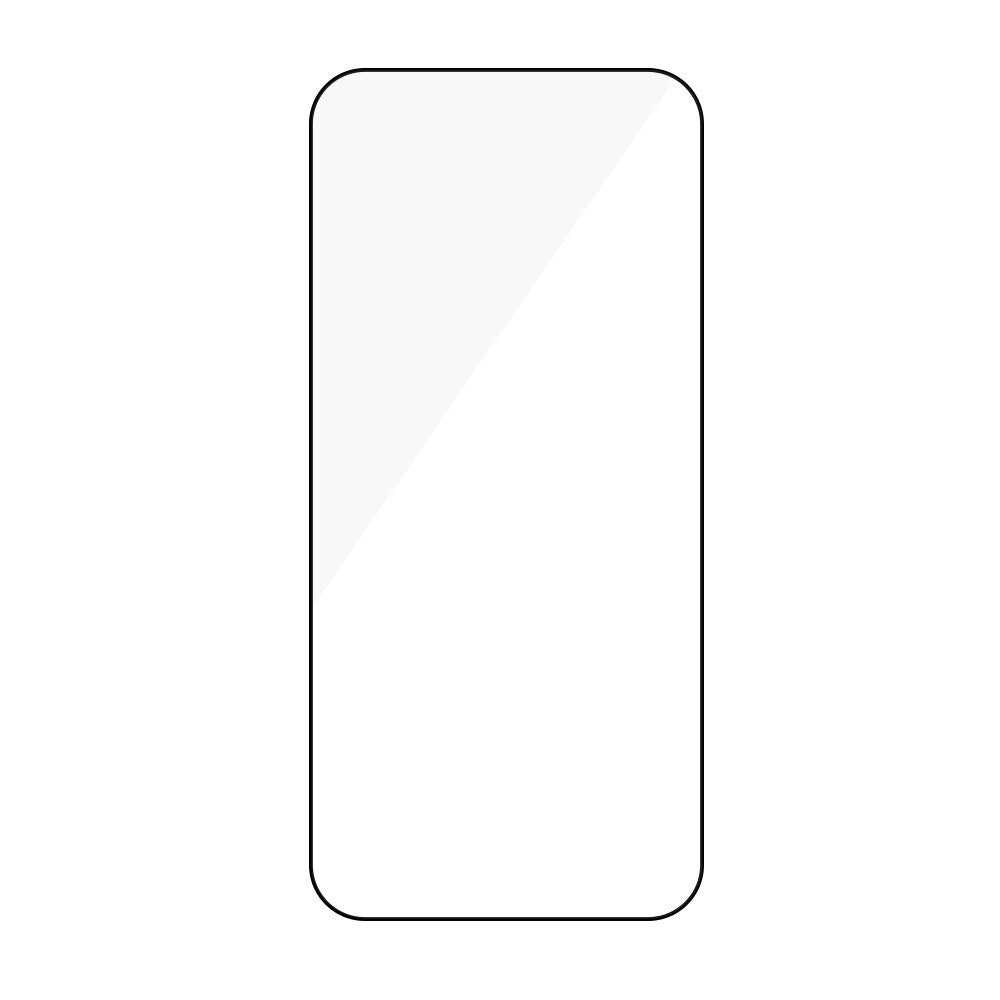 Xiaomi Redmi 17 (5G / 4G) Skærmbeskytter i Aluminium-Silicon Glas - Gennemsigtig / Sort Kant