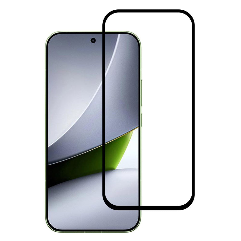 Google Pixel 11a Full-Fit HD Skærmbeskyttelsesglas - Gennemsigtig / Sort