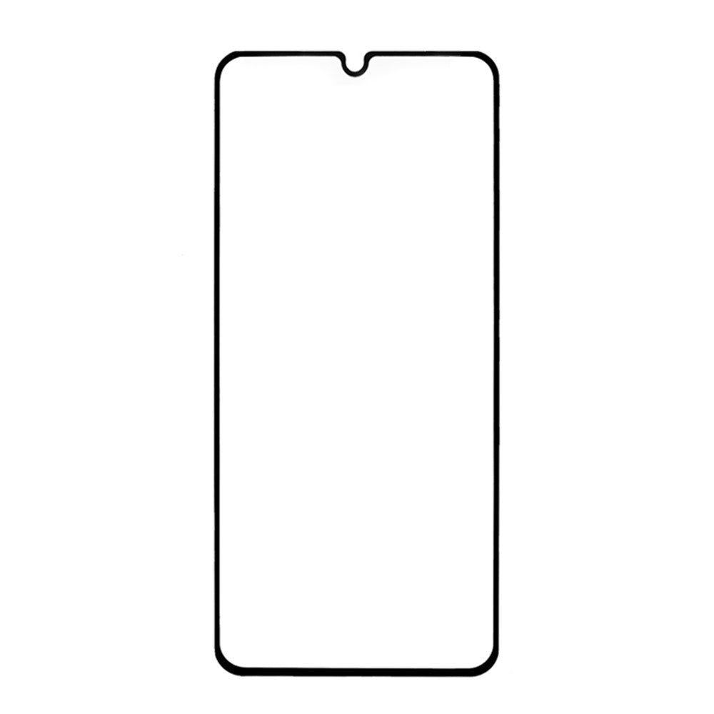 Xiaomi Redmi 17C (5G) Skærmbeskytter i Aluminium-Silicon Glas - Gennemsigtig / Sort Kant