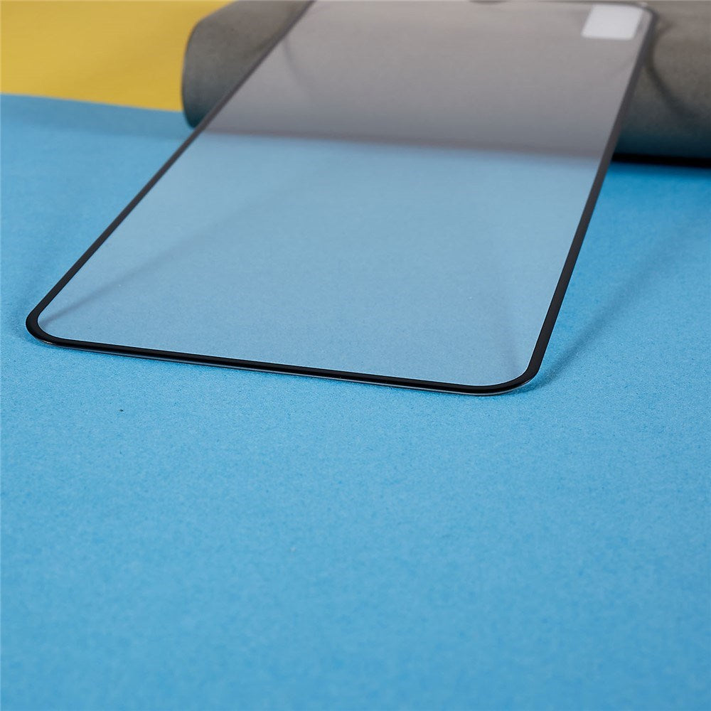 Xiaomi Redmi 17C (5G) Skærmbeskytter i Aluminium-Silicon Glas - Gennemsigtig / Sort Kant