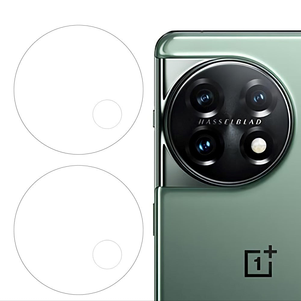 OnePlus 11 Beskyttelsesglas Til Kameralinse - 2 stk - Gennemsigtig