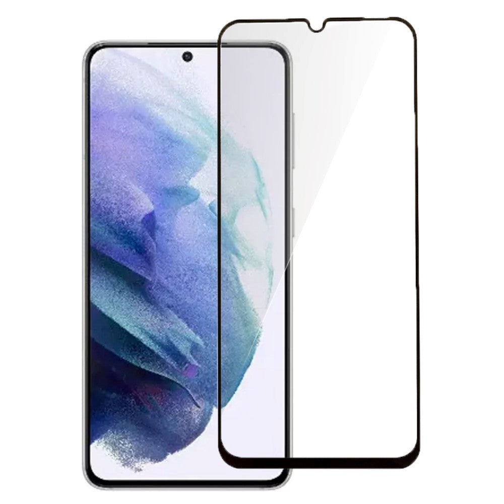 Samsung Galaxy A24 Hærdet Glas - Full-Fit - Skærmbeskyttelse m. Sort Kant