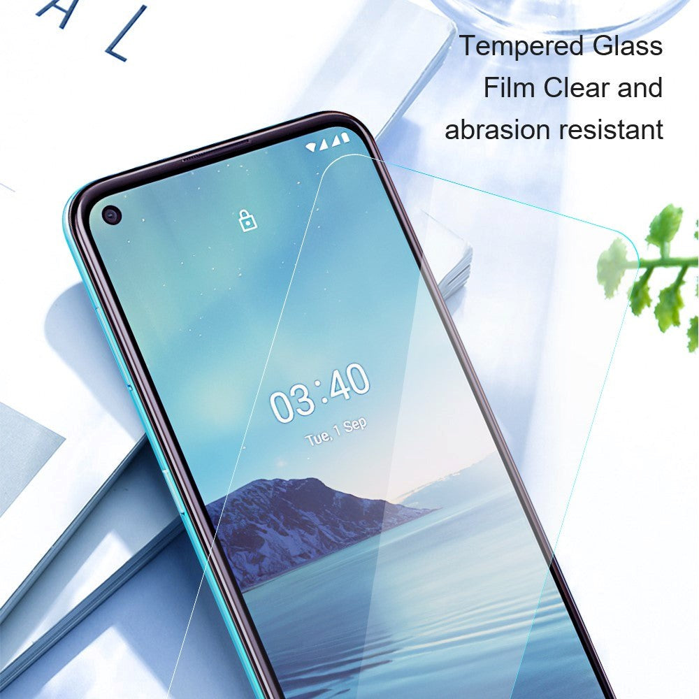 Nokia C22 AMORUS Hærdet Glas Skærmbeskyttelse - Case Friendly - Gennemsigtig