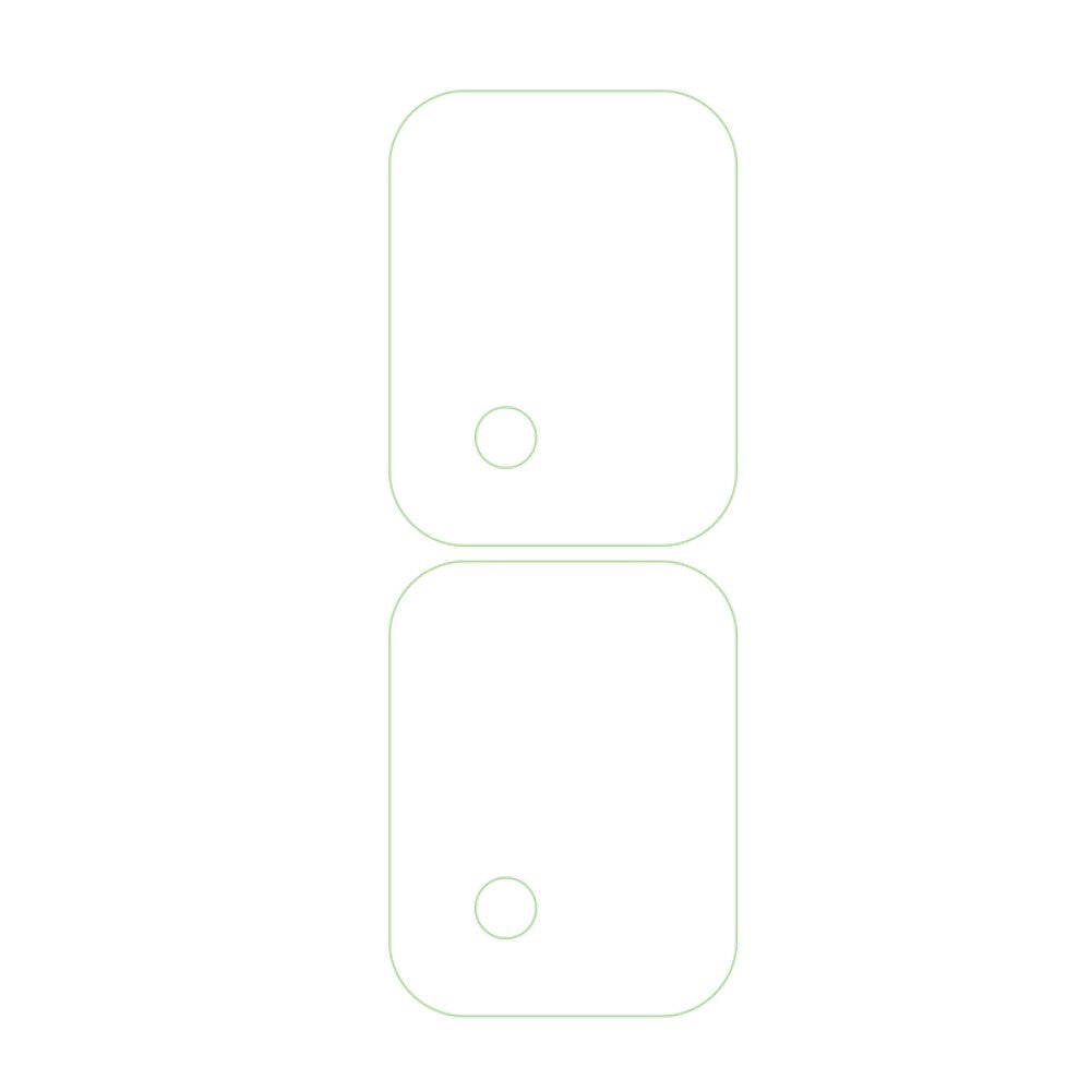 Motorola Moto E13 Kameralinse Beskyttelsesglas - 2-Pak - Gennemsigtig