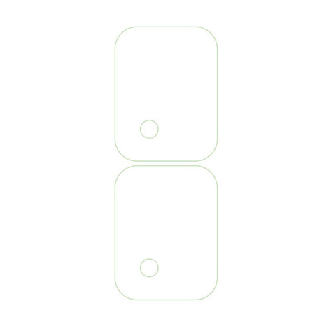 Motorola Moto E13 Kameralinse Beskyttelsesglas - 2-Pak - Gennemsigtig