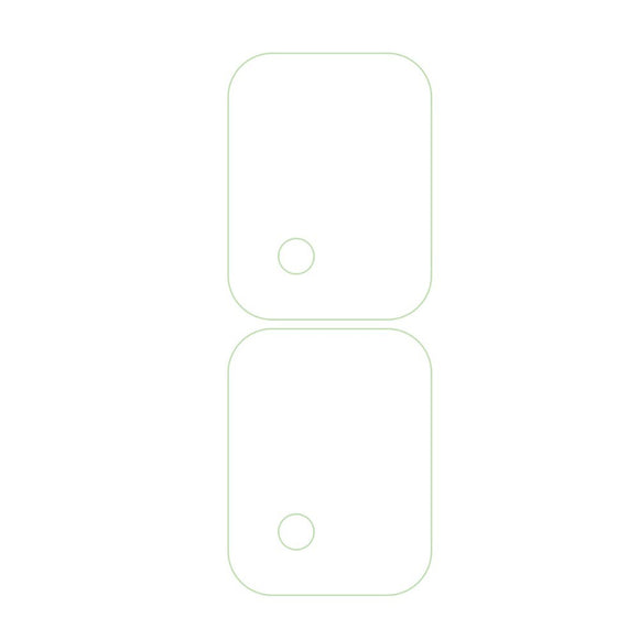 Motorola Moto E13 Kameralinse Beskyttelsesglas - 2-Pak - Gennemsigtig
