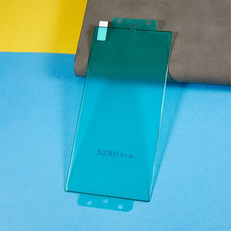 Samsung Galaxy S23 Ultra Buet Robust Skærmbeskyttelsesfilm - Gennemsigtig