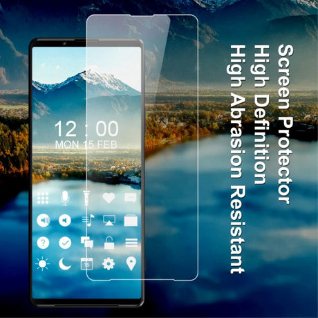 Sony Xperia 10 V IMAK ARM Series Beskyttelsesfilm - Case-Friendly - Gennemsigtig