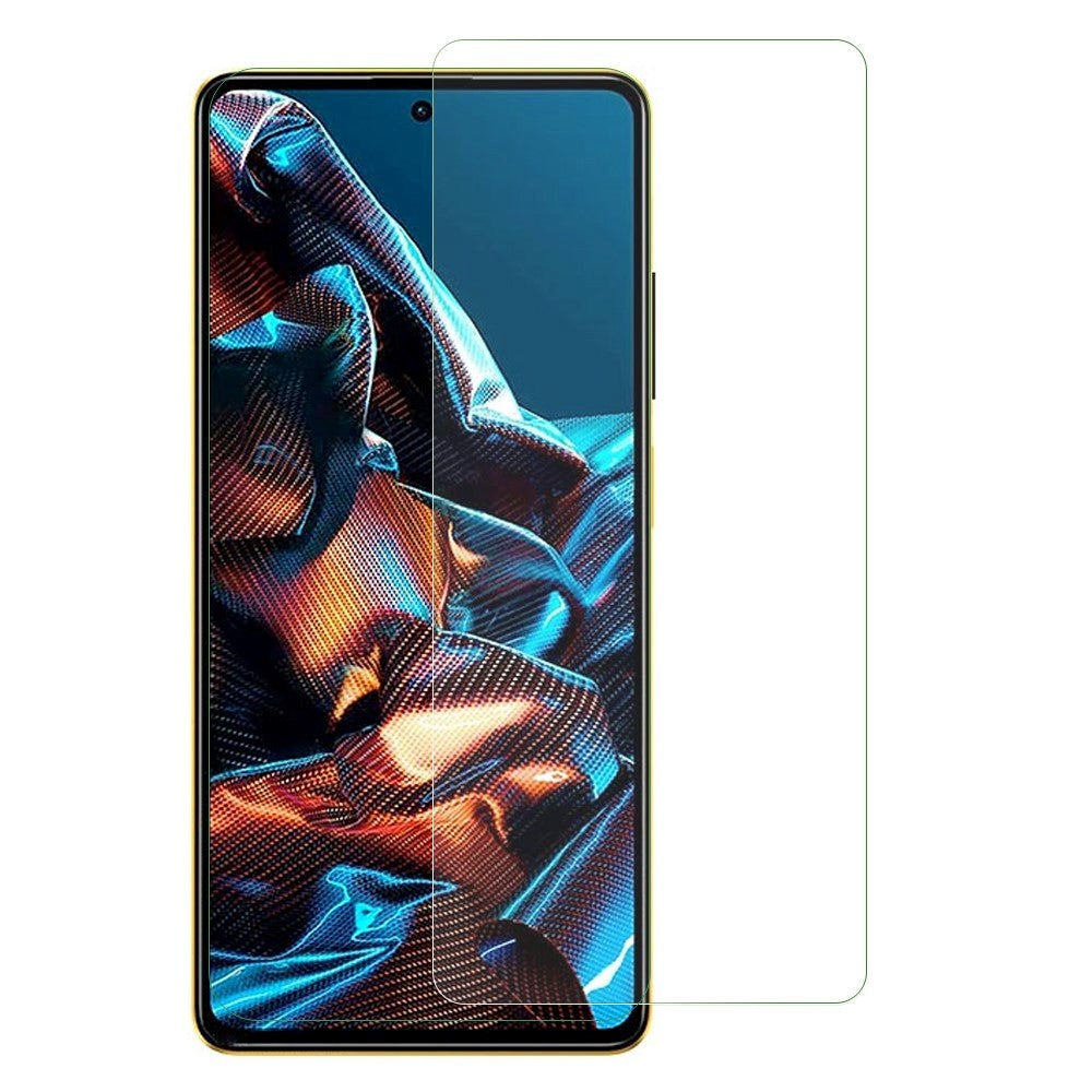 Xiaomi Poco F5 Pro Arc Edge Hærdet Glas Skærmbeskyttelse - Case Friendly - Gennemsigtig