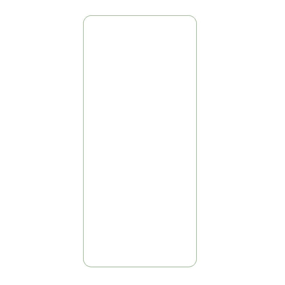Xiaomi Poco F5 Pro Arc Edge Hærdet Glas Skærmbeskyttelse - Case Friendly - Gennemsigtig