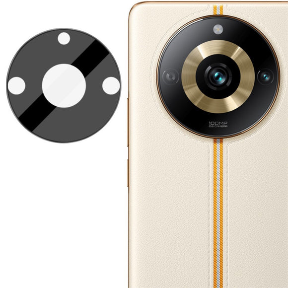 Realme 11 Pro+ (5G) / 11 Pro (5G) IMAK Beskyttelsesglas til Kameralinse - Gennemsigtig / Sort
