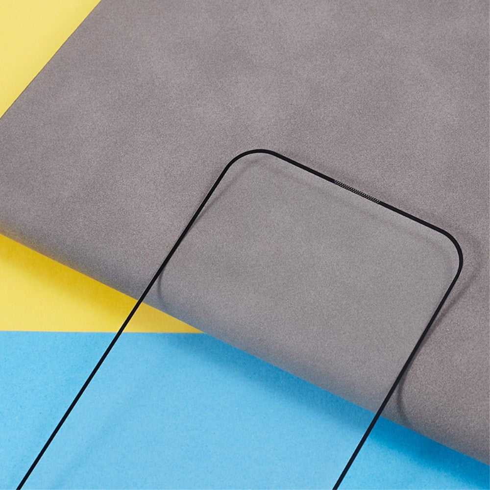iPhone 15 Hærdet Glas - Full-Fit - Skærmbeskyttelse - Sort