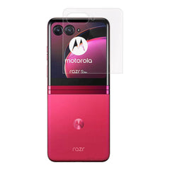 Motorola Razr 40 Ultra Bagside Top Beskyttelsesfilm - Gennemsigtig