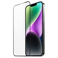 iPhone 15 Dux Ducis Full-Fit Skærmbeskyttelse - Sort Kant