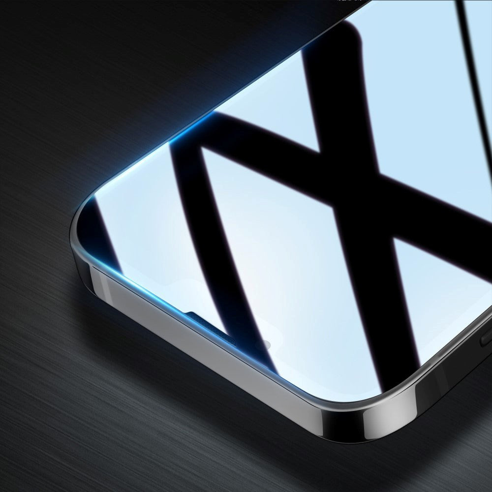 iPhone 15 Dux Ducis Full-Fit Skærmbeskyttelse - Sort Kant