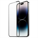 iPhone 15 Pro Dux Ducis Full-Fit Skærmbeskyttelse - Sort Kant
