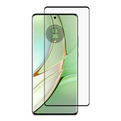 Motorola Edge 40 Hærdet Glas - Full-fit - Sort Kant