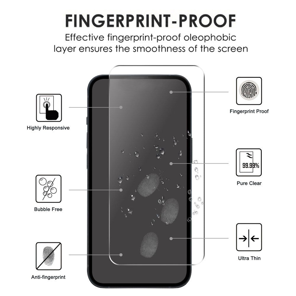 Honor X8 5G Hærdet Glas Full Fit Skærmbeskyttelse - Gennemsigtig