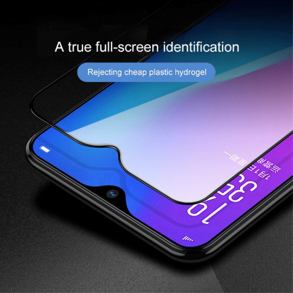 Honor 90 Lite Hærdet Glas Skærmbeskyttelse - Full Fit - Sort Kant