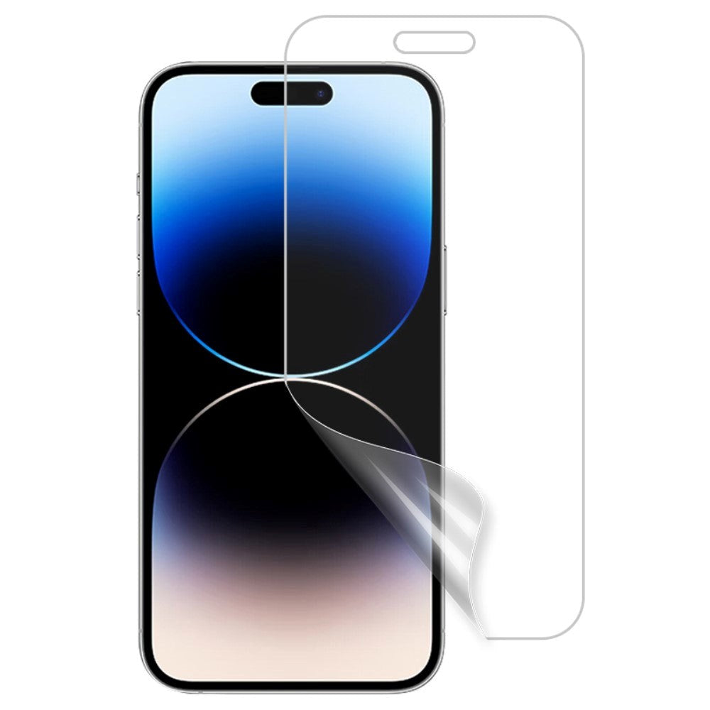 iPhone 15 Pro Max / 15 Plus Beskyttelsesfilm - Gennemsigtig
