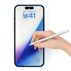 iPhone 15 / 15 Pro Beskyttelsesfilm - Mat / Gennemsigtig