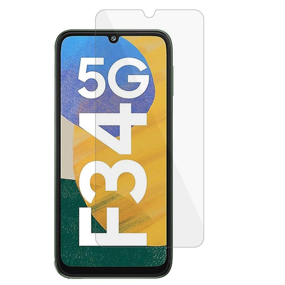 Samsung Galaxy M34 (5G) / F34 (5G) Arc Edge Hærdet Glas Skærmbeskyttelse - Case Friendly - Gennemsigtig
